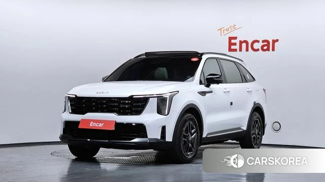 Kia The New Sorento 4th Generation 2024 Белый из Кореи