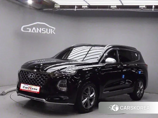 Hyundai Santa Fe TM 2019 Черный из Кореи