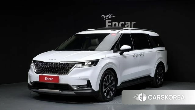 Kia Carnival 4th generation 2023 Белый из Кореи