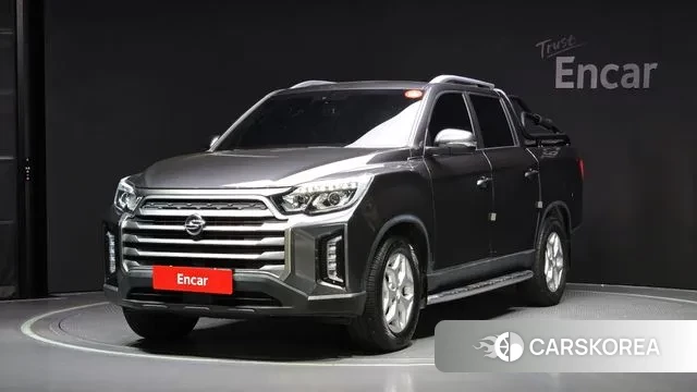 Ssangyong The New Rexton Sport 2021 Серый из Кореи