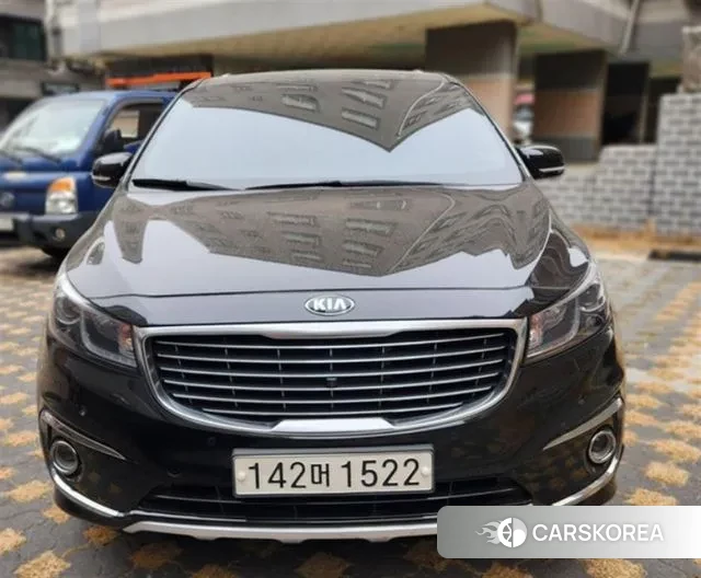 Kia All New Carnival 2018 Черный из Кореи