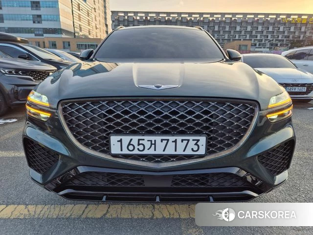 Genesis GV70 2021 Темно-зеленый из Кореи
