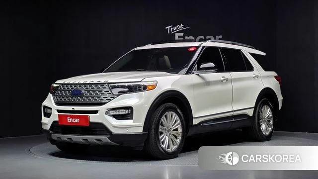Ford Explorer 6th Generation 2020 Белый из Кореи
