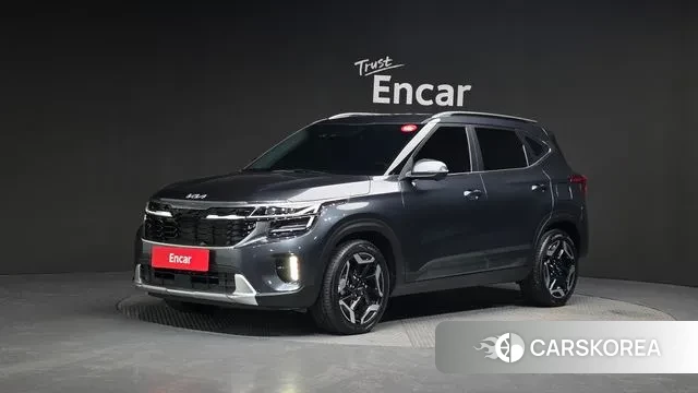 Kia The New Seltos 2022 Серый из Кореи