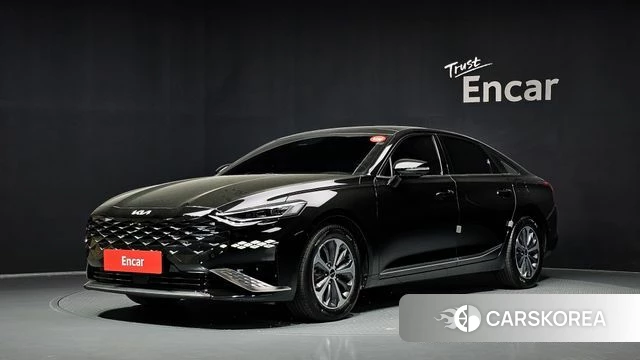 Kia K8 Hybrid 2022 Черный из Кореи