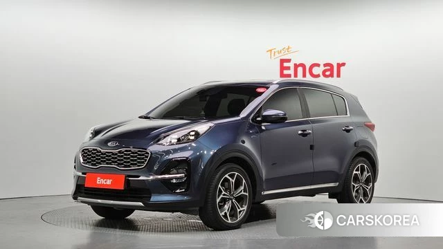 Kia Sportage The Bold 2021 Синий из Кореи