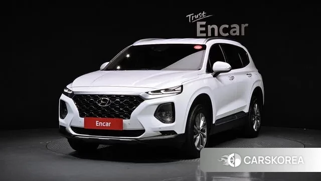 Hyundai Santa Fe TM 2020 Белый из Кореи