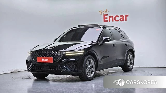 Genesis GV70 2021 Черный из Кореи