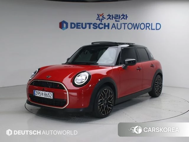 Mini Cooper S 4th Generation 2025 Красный из Кореи