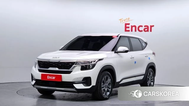 Kia Seltos 2022 Белый из Кореи