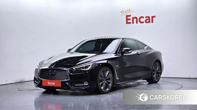 Infiniti Q60 (CV37) 2018 Черный из Кореи
