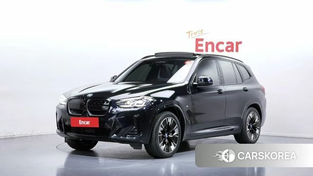 BMW iX3 2023 Синий из Кореи