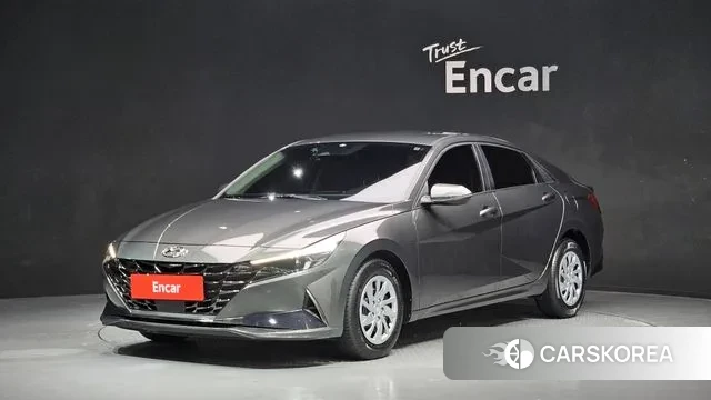 Hyundai Avante (CN7) 2021 Серый из Кореи