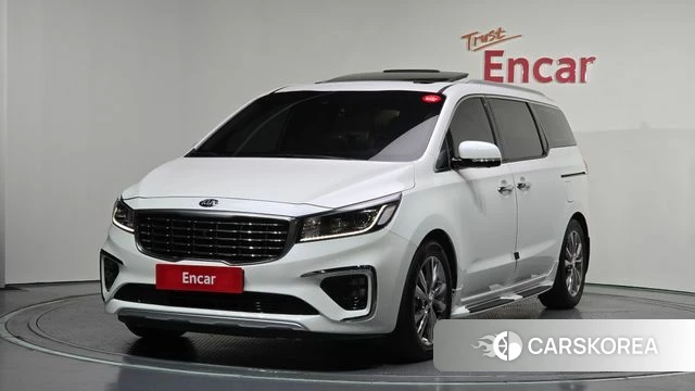 Kia The New Carnival 2018 Белый из Кореи