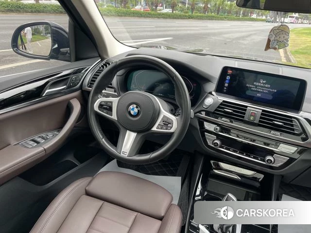 BMW X3 2021 Черный из Китая