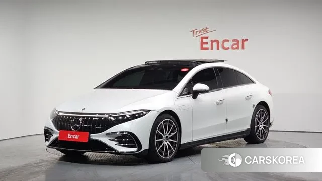 Mercedes-Benz EQS V297 2023 Белый из Кореи