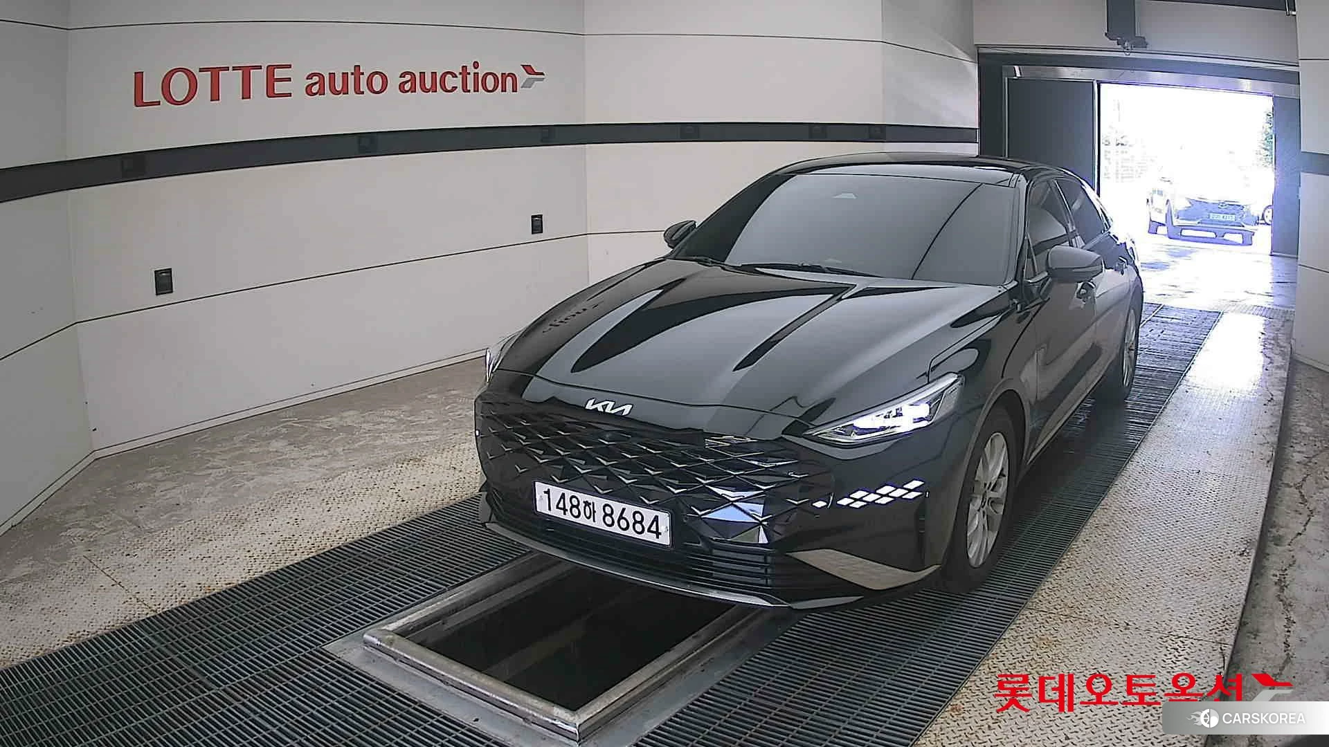 Kia K8 2022 Aurora Black Pearl из Кореи