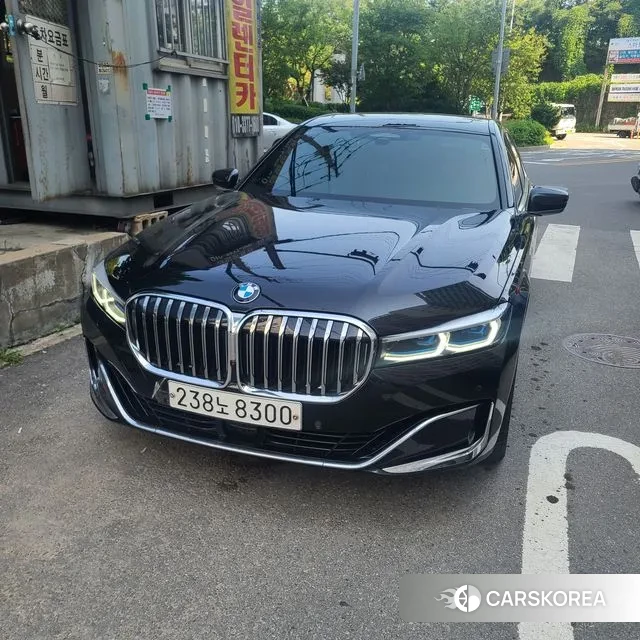 BMW 7 Series (G11) 2019 Черный из Кореи