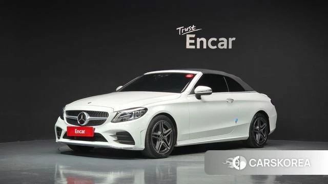 Mercedes-Benz C-Class W205 2022 Белый из Кореи