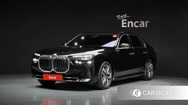 BMW i7 (G70) 2022 Черный из Кореи