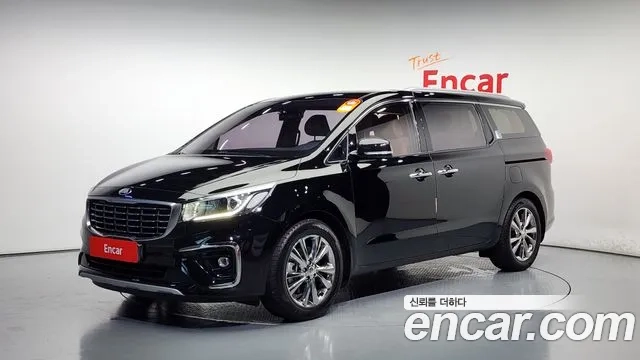 Kia The New Carnival 2020 Черный из Кореи