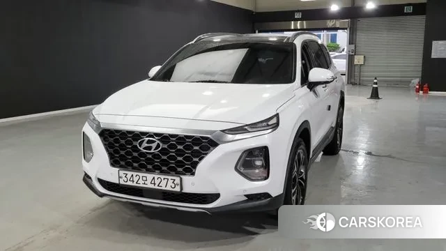 Hyundai Santa Fe TM 2020 Белый из Кореи