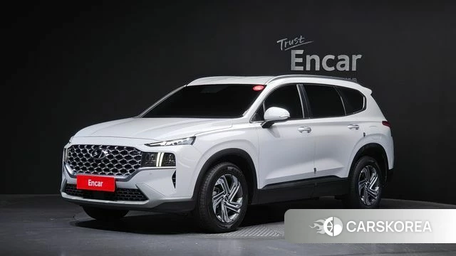 Hyundai The New Santa Fe 2021 Белый из Кореи