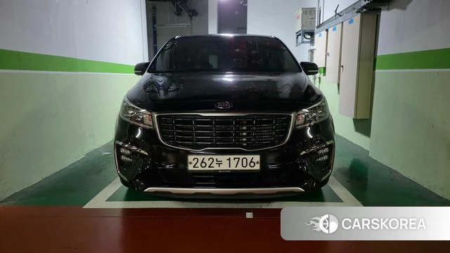 Kia The New Carnival 2019 Черный из Кореи
