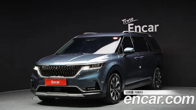 Kia Carnival 4th generation 2021 Синий из Кореи