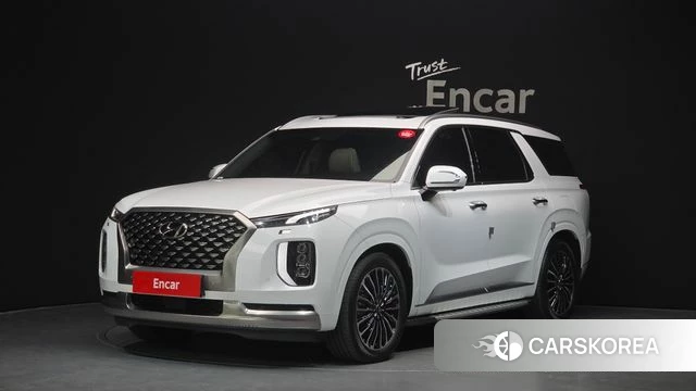 Hyundai Palisade 2021 Белый из Кореи