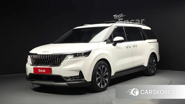 Kia Carnival 4th generation 2021 Белый из Кореи
