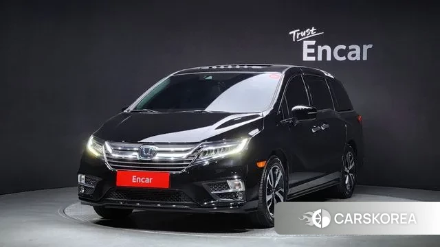 Honda Odyssey 2019 Черный из Кореи