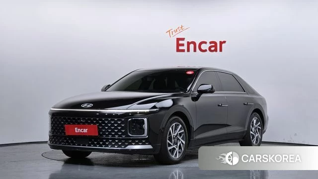 Hyundai Grandeur Hybrid (GN7) 2023 Черный из Кореи