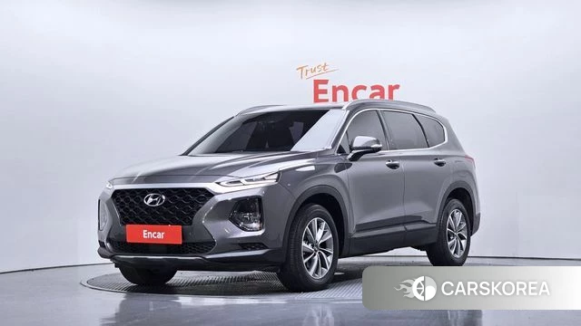 Hyundai Santa Fe TM 2018 Серый из Кореи