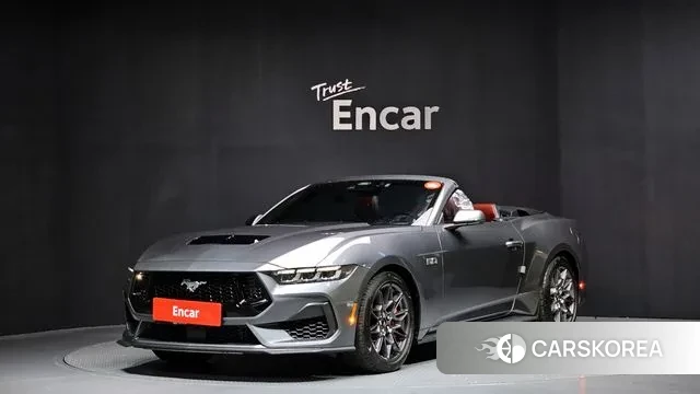 Ford Mustang 7th Generation 2024 Серый из Кореи