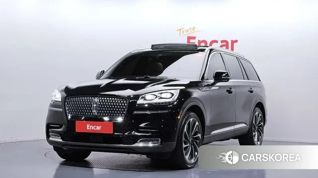 Lincoln Aviator 2nd generation 2020 Черный из Кореи