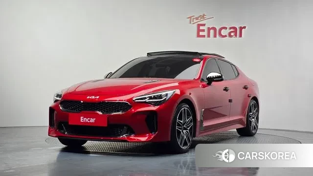 Kia Stinger Meister 2022 Красный из Кореи