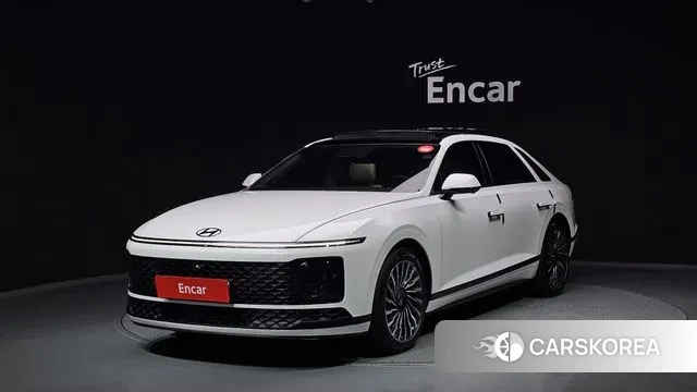 Hyundai Grandeur Hybrid (GN7) 2024 Белый из Кореи