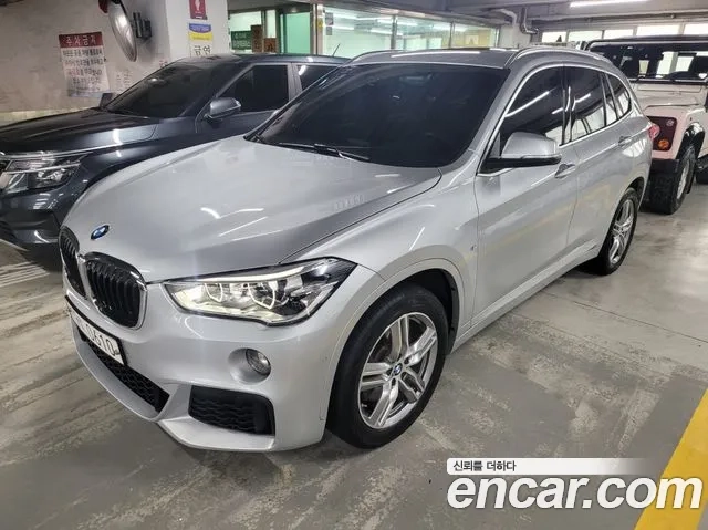 BMW X1 (F48) 2019 Серебристо-серый из Кореи