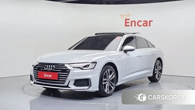 Audi A6 (C8) 2022 Белый из Кореи