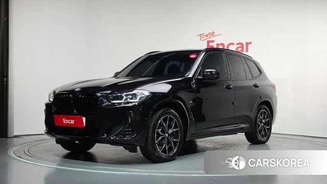 BMW X3 (G01) 2024 Черный из Кореи