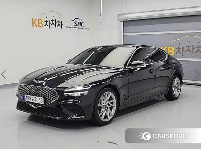 Genesis The New G70 2021 Черный из Кореи