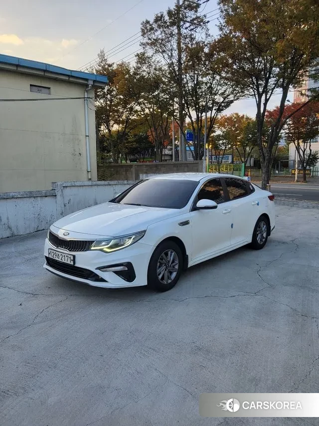Kia The New K5 2nd generation 2018 Белый из Кореи