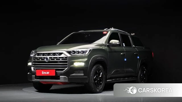 Ssangyong The New Rexton Sports Cannes 2023 Темно-зеленый из Кореи
