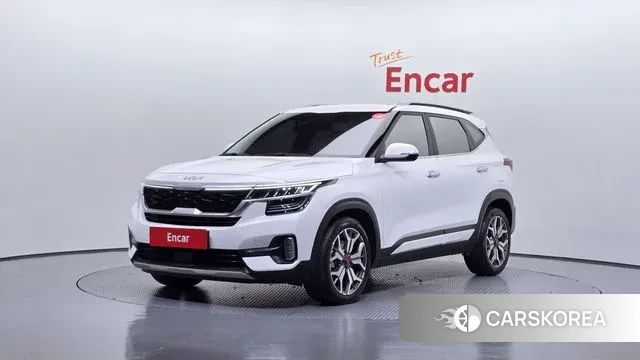 Kia Seltos 2022 Белый из Кореи