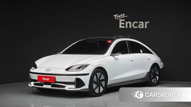 Hyundai Ionic 6 2024 Белый из Кореи