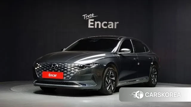 Hyundai The New Grandeur IG Hybrid 2021 Серый из Кореи