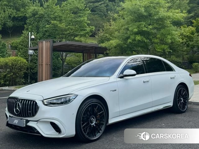 Mercedes-Benz S-Class W223 2024 Белый из Кореи