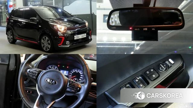 Kia All New Morning (JA) 2018 Черный из Кореи