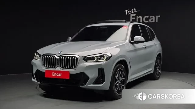 BMW X3 (G01) 2024 Светло-серебряный цвет из Кореи